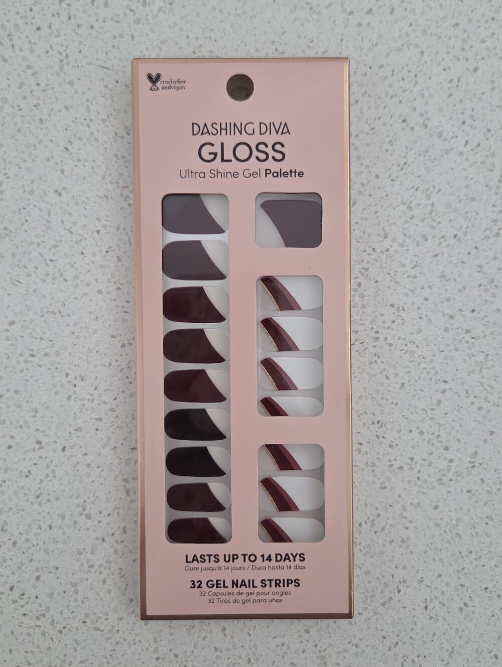 Dashing Diva Gloss Ultra Shine Gel Nail Strips - Fall In Line